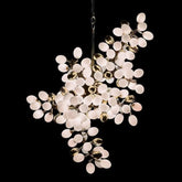 Harris Grape Hanging Branch Chandelier Over kitchen Island